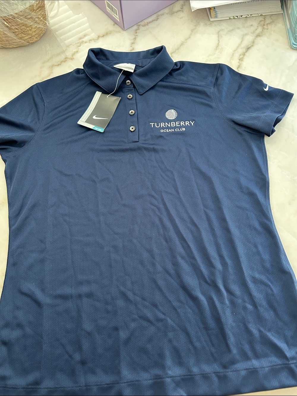 Nike Women's Turnberry Ocean Club Navy Polo Shirt